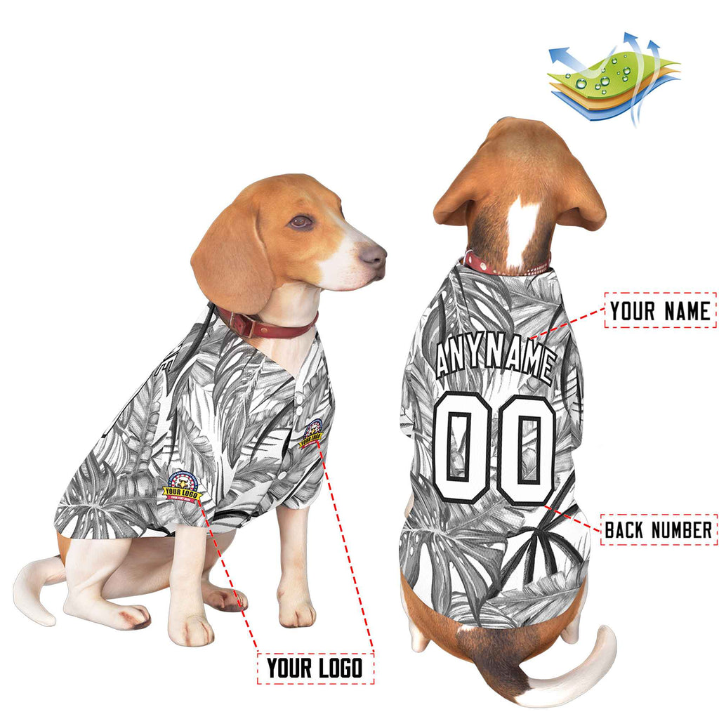 Custom Graffiti Pattern Dog Jersey Fun Gifts