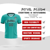 Custom Bright Green Classic Striped Personalized Soccer Tops/Sets Jersey