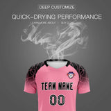 Custom Light Pink Classic Soccer Training Sets Jersey For Adults/Kids