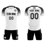 Custom White Classic Soccer Training Sets Jersey For Adults/Kids