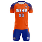 Custom Orange Classic Soccer Training Sets Jersey For Adults/Kids