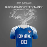 Custom Navy Classic Soccer Training Sets Jersey For Adults/Kids