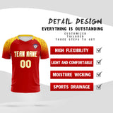 Custom Red Classic Soccer Training Sets Jersey For Adults/Kids