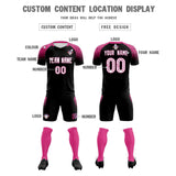 Custom Black Classic Soccer Training Sets Jersey For Adults/Kids