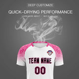 Custom White Classic Soccer Training Sets Jersey For Adults/Kids