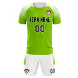 Custom Green Classic Soccer Training Sets Jersey For Adults/Kids