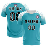 Custom Aqua Classic Soccer Training Sets Jersey For Adults/Kids
