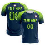 Custom Midnight Blue Classic Soccer Training Sets Jersey For Adults/Kids