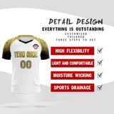 Custom White Classic Soccer Training Sets Jersey For Adults/Kids