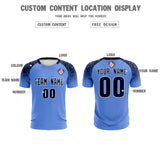 Custom Light Blue Classic Soccer Training Sets Jersey For Adults/Kids