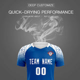 Custom Navy Classic Soccer Training Sets Jersey For Adults/Kids