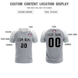 Custom Silver Classic Soccer Training Sets Jersey For Adults/Kids