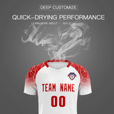 Custom White Classic Soccer Training Sets Jersey For Adults/Kids
