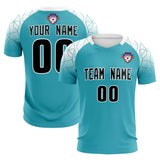 Custom Aqua Classic Soccer Training Sets Jersey For Adults/Kids