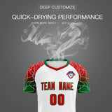 Custom White Classic Soccer Training Sets Jersey For Adults/Kids