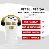 Custom White Classic Soccer Training Sets Jersey For Adults/Kids