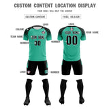 Custom Green Classic Soccer Training Sets Jersey For Adults/Kids