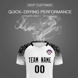Custom White Classic Soccer Training Sets Jersey For Adults/Kids