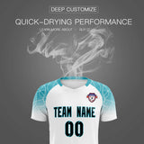 Custom White Classic Soccer Training Sets Jersey For Adults/Kids