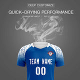 Custom Navy Classic Soccer Training Sets Jersey For Adults/Kids
