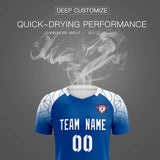 Custom Navy Classic Soccer Training Sets Jersey For Adults/Kids