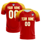 Custom Red Classic Soccer Training Sets Jersey For Adults/Kids