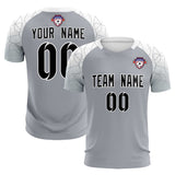 Custom Silver Classic Soccer Training Sets Jersey For Adults/Kids
