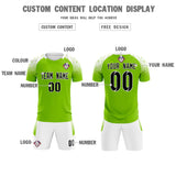 Custom Green Classic Soccer Training Sets Jersey For Adults/Kids