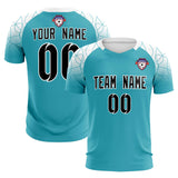Custom Aqua Classic Soccer Training Sets Jersey For Adults/Kids