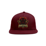 VVHL Crimson S7-Angry-Byrds 3D Puff Embroidery Flat Embroidery Baseball Cap