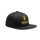 VVHL Black S7-Degenerates 3D Puff Embroidery Flat Embroidery Baseball Cap