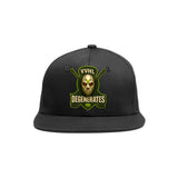 VVHL Black S7-Degenerates 3D Puff Embroidery Flat Embroidery Baseball Cap