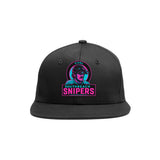 VVHL Pink S7-Southbeach-snipers-1 3D Puff Embroidery Flat Embroidery Baseball Cap