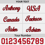 Custom White Pink 3D Puff Embroidery Flat Embroidery Casual Sport Baseball Cap