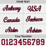 Custom White Pink 3D Puff Embroidery Flat Embroidery Casual Sport Baseball Cap