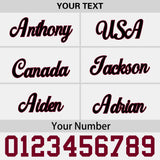 Custom White Pink 3D Puff Embroidery Flat Embroidery Casual Sport Baseball Cap