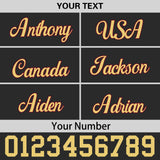 Custom Black Crimson-Khaki 3D Puff Embroidery Flat Embroidery Casual Sport Baseball Cap