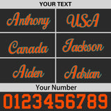 Custom Black White-Gold 3D Puff Embroidery Flat Embroidery Casual Sport Baseball Cap