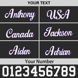 Custom Black 3D Puff Embroidery Flat Embroidery Casual Sport Baseball Cap