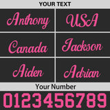 Custom Black 3D Puff Embroidery Flat Embroidery Casual Sport Baseball Cap