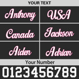 Custom Black 3D Puff Embroidery Flat Embroidery Casual Sport Baseball Cap