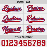 Custom White Pink 3D Puff Embroidery Flat Embroidery Casual Sport Baseball Cap