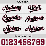 Custom White Pink 3D Puff Embroidery Flat Embroidery Casual Sport Baseball Cap