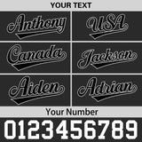 Custom Black 3D Puff Embroidery Flat Embroidery Casual Sport Baseball Cap