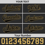 Custom Black 3D Puff Embroidery Flat Embroidery Casual Sport Baseball Cap