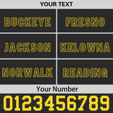 Custom Black 3D Puff Embroidery Flat Embroidery Casual Sport Baseball Cap