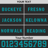 Custom Black 3D Puff Embroidery Flat Embroidery Casual Sport Baseball Cap