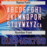 Custom Royal Varsity Full-Snap Feather Fluid Pattern Letterman Baseball Jacket