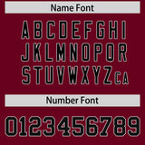 Custom Crimson Varsity Full-Snap Color Block Letterman Jacket