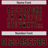 Custom Crimson Varsity Full-Snap Color Block Letterman Jacket